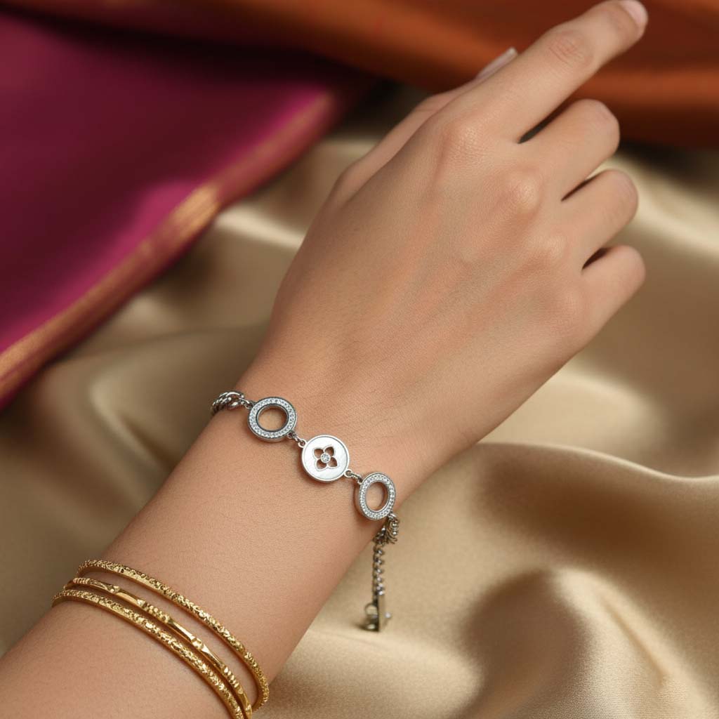 Silver Charm Bracelet